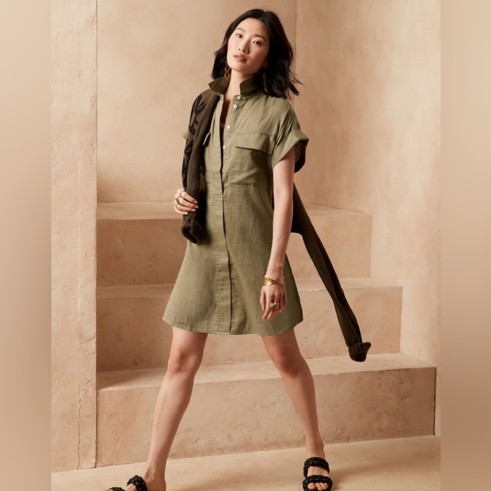 Banana Republic Utility Shirtdress (Lowest Price!)